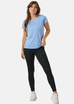 Online X-trail Training Tee W Lt. Blue Melange