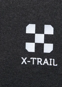 Online X-trail Training Zip Hood JR Charcoal Melange