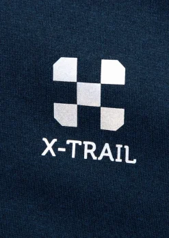 X-trail Training Zip Hood JR Navy Melange
