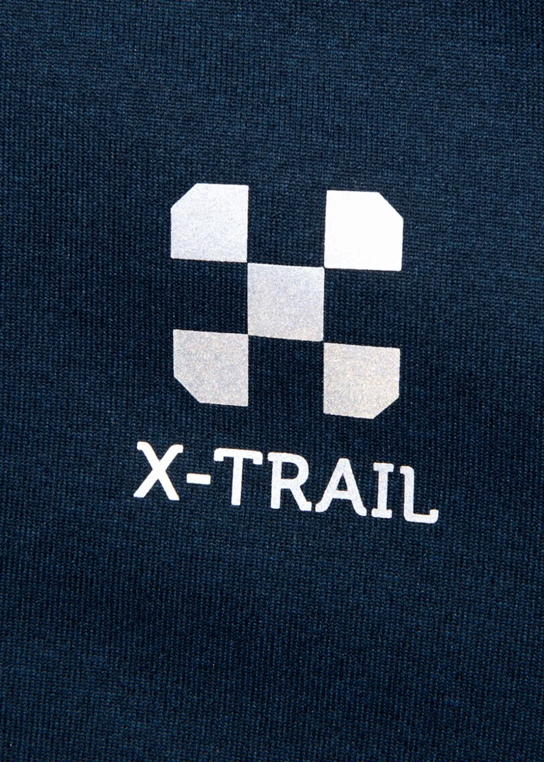 X-trail Training Zip Hood JR Navy Melange