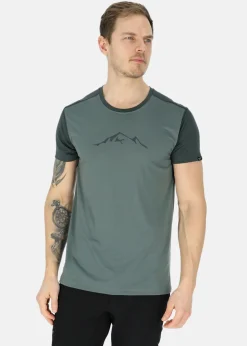 Discount Swedemount Trondheim Lyocell Tee Olive/Dk Olive