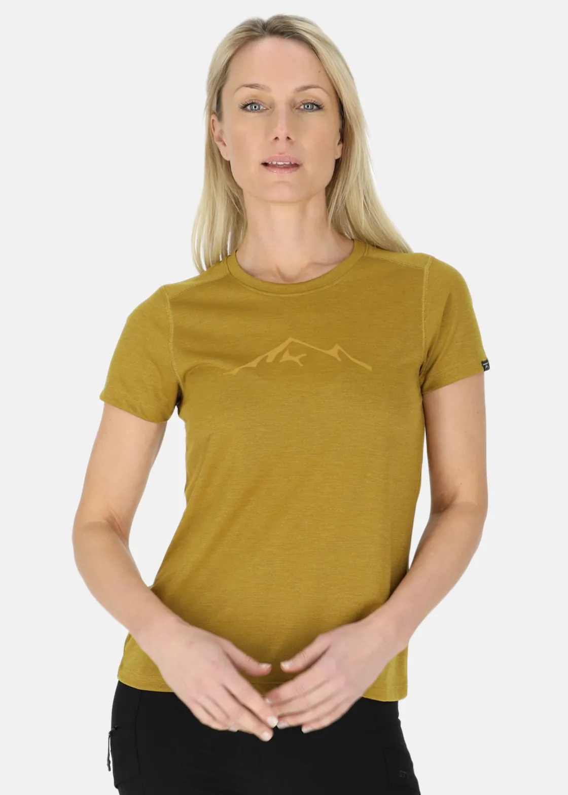 Outlet Swedemount Trondheim Lyocell Tee W Almond