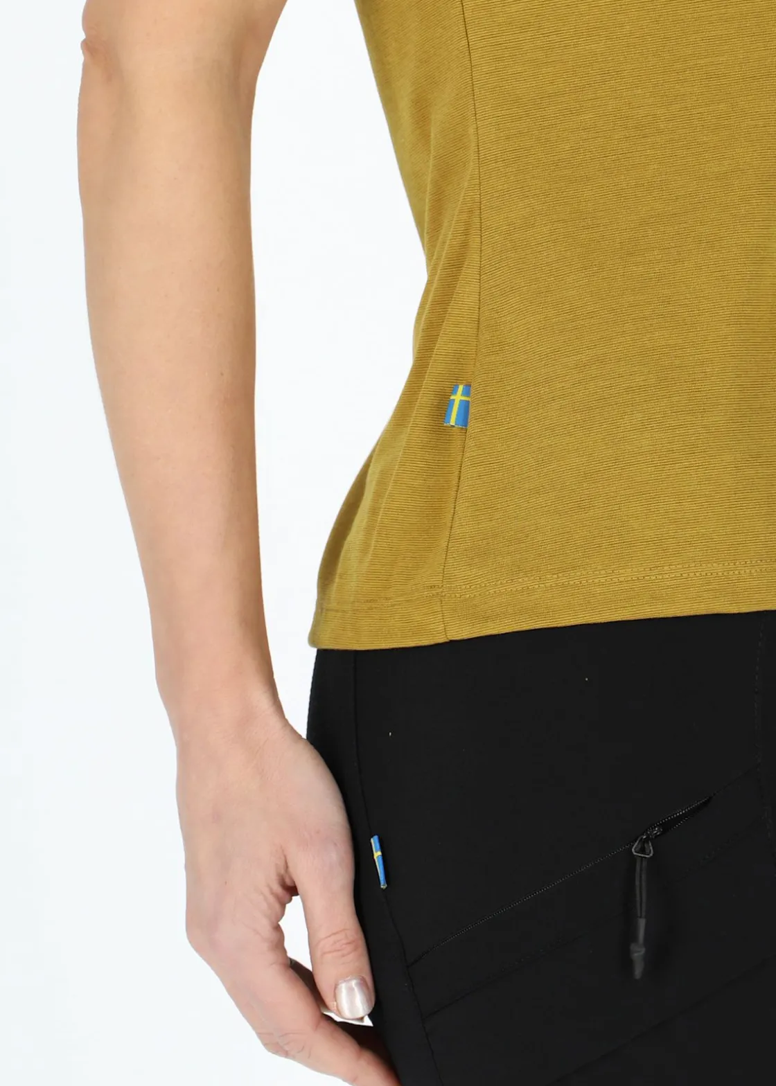 Outlet Swedemount Trondheim Lyocell Tee W Almond