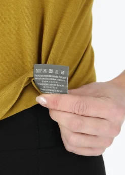 Outlet Swedemount Trondheim Lyocell Tee W Almond