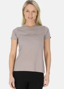 New Swedemount Trondheim Lyocell Tee W Oyster