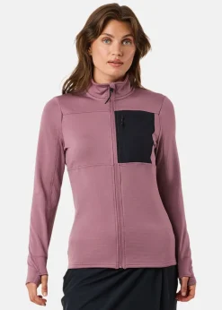 Online Swedemount Trondheim Midlayer Full Zip W Dk. Mauve