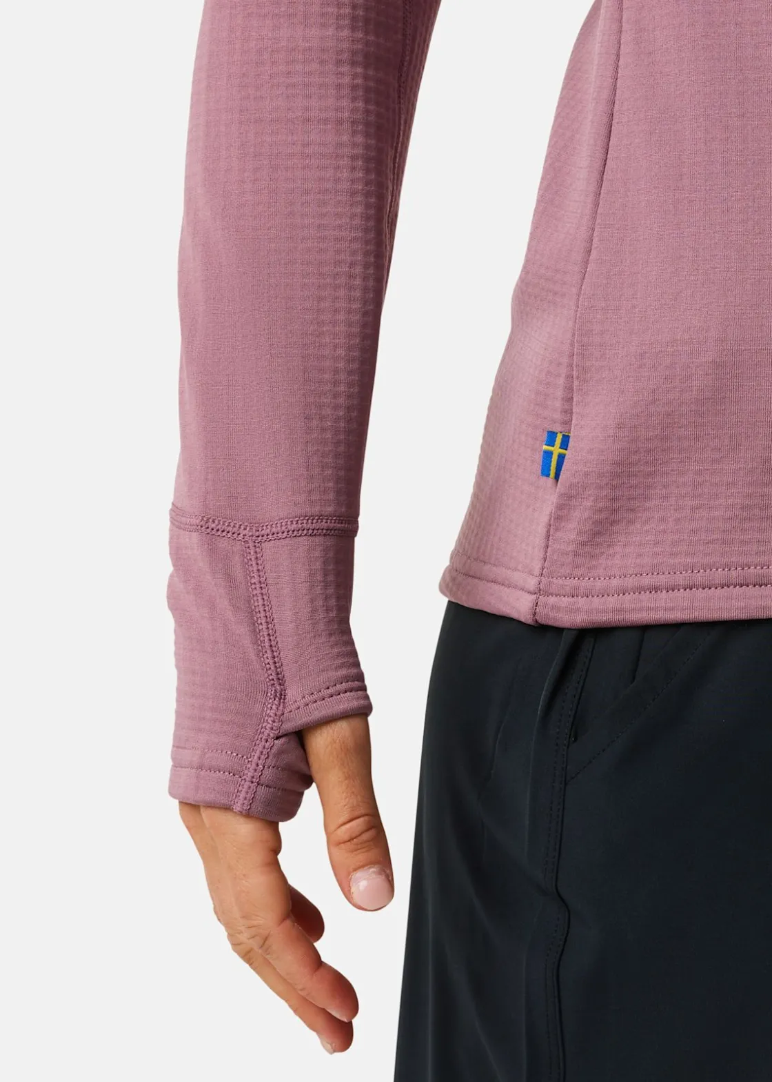 Online Swedemount Trondheim Midlayer Full Zip W Dk. Mauve