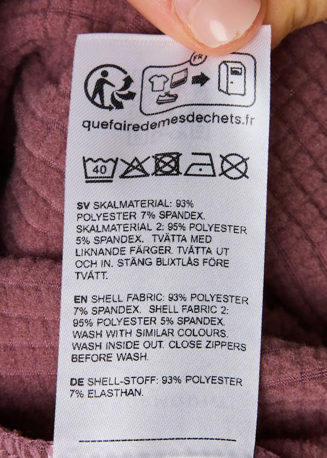 Online Swedemount Trondheim Midlayer Full Zip W Dk. Mauve