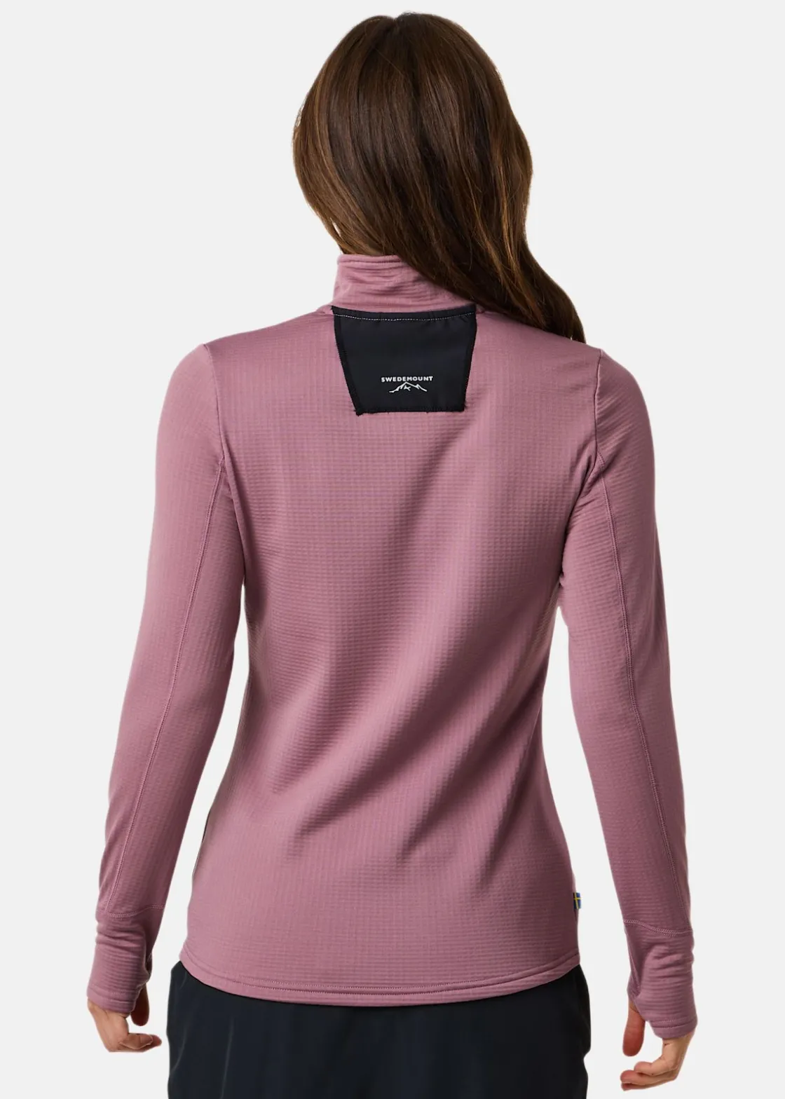 Online Swedemount Trondheim Midlayer Full Zip W Dk. Mauve