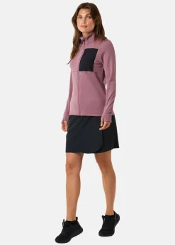 Online Swedemount Trondheim Midlayer Full Zip W Dk. Mauve