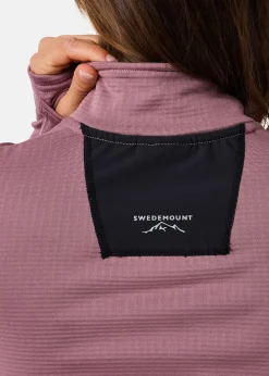 Online Swedemount Trondheim Midlayer Full Zip W Dk. Mauve