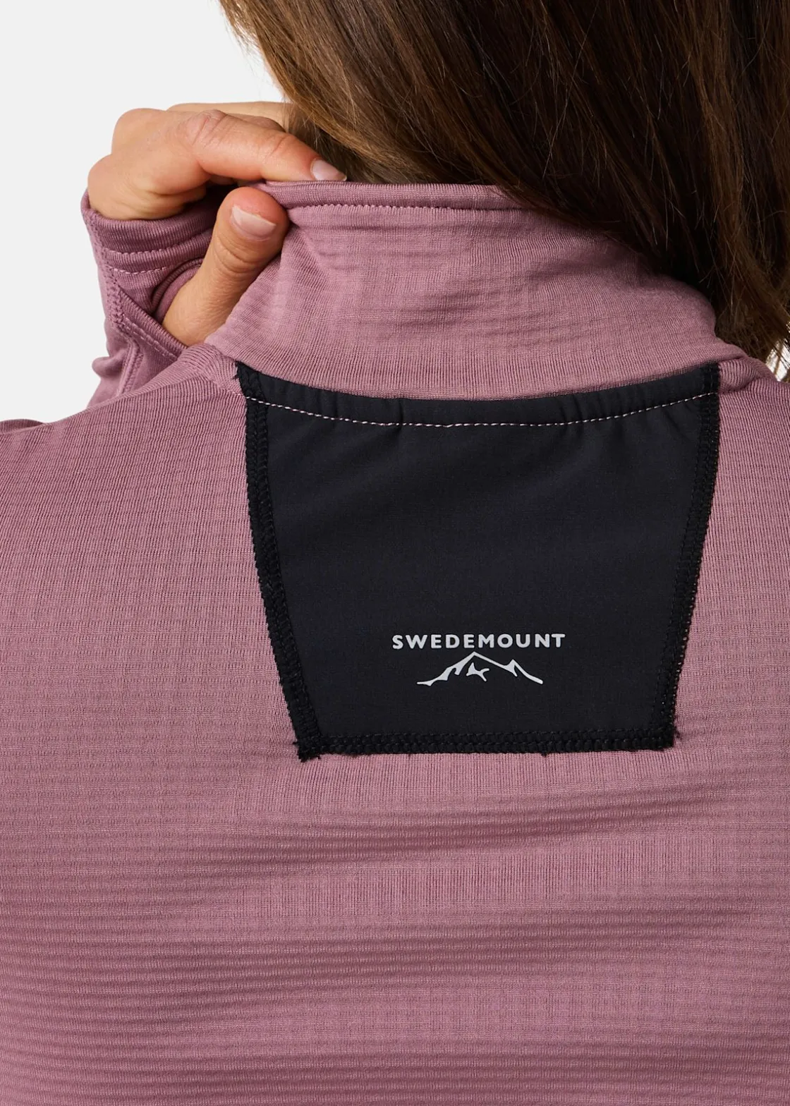 Online Swedemount Trondheim Midlayer Full Zip W Dk. Mauve