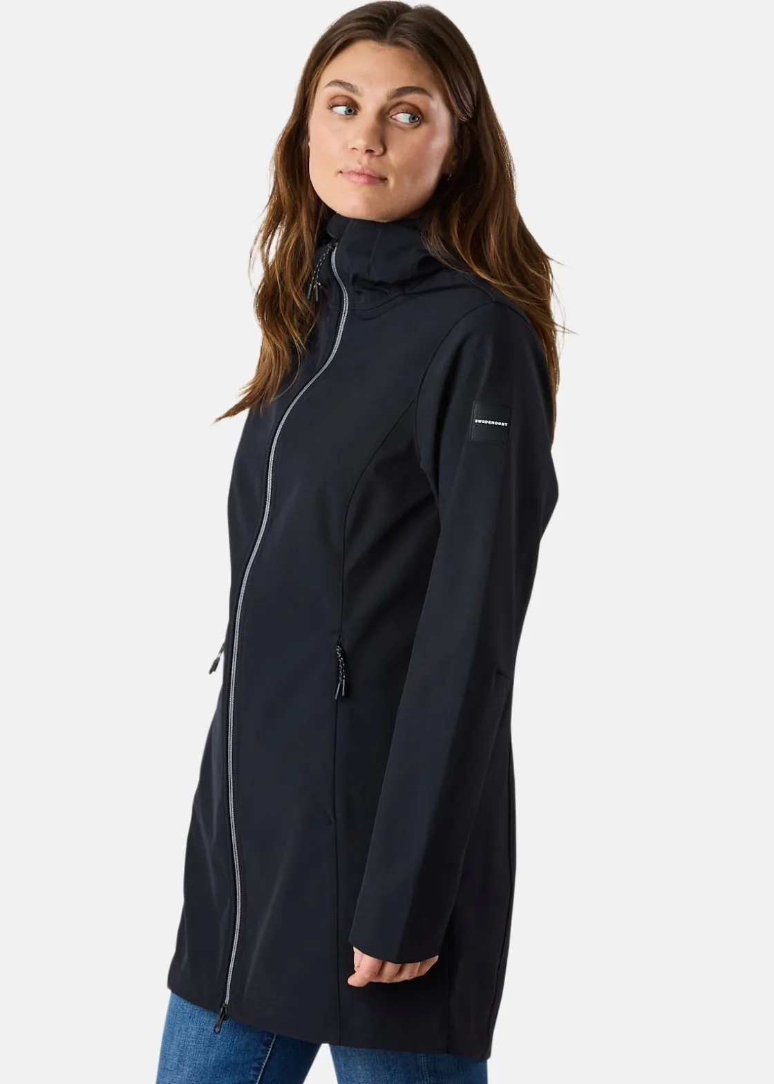 Sale Swedemount Trondheim Softshell Coat W Black