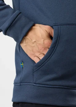 Clearance Swedemount Trondheim Stretch Full Zip Hood Dk. Navy Melange