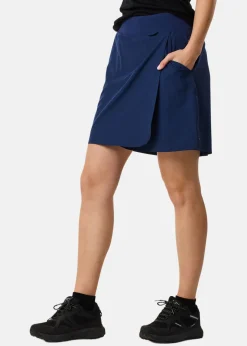 Outlet Swedemount Trondheim Trekking Skirt W Midnight Blue
