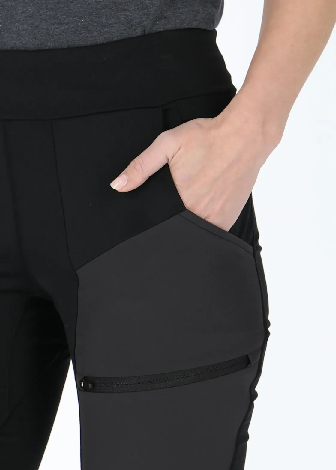 Clearance Swedemount Trondheim Trekking Tights W Charcoal/Black