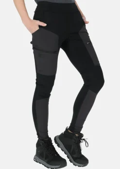 Clearance Swedemount Trondheim Trekking Tights W Charcoal/Black