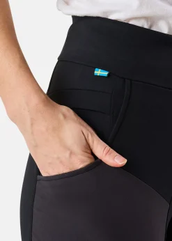 Clearance Swedemount Trondheim Trekking Tights W Charcoal/Black