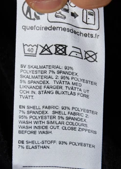 Outlet Swedemount Trondheim Wind Mid Layer Full Zip Black