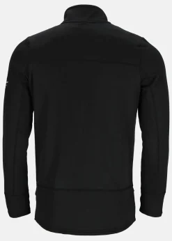 Outlet Swedemount Trondheim Wind Mid Layer Full Zip Black