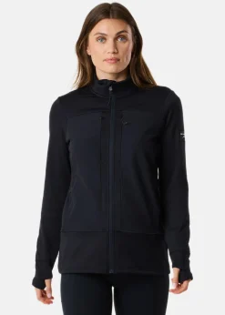 Best Swedemount Trondheim Wind Mid Layer Full Zip W Black