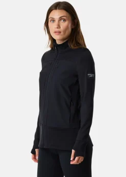 Best Swedemount Trondheim Wind Mid Layer Full Zip W Black