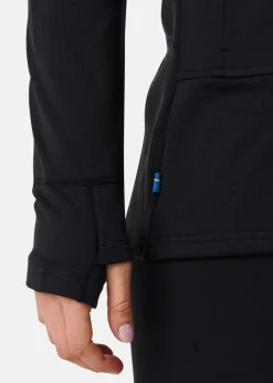 Best Swedemount Trondheim Wind Mid Layer Full Zip W Black