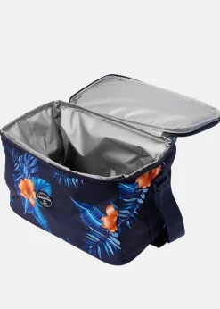 Blount & Pool Tropical Cool Bag Navy Orange Flower