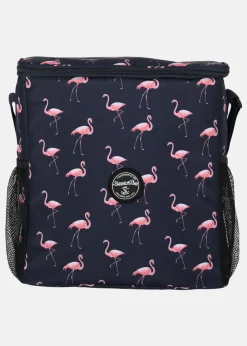 Hot Blount & Pool Tropical Cool Bag L Navy Flamingo