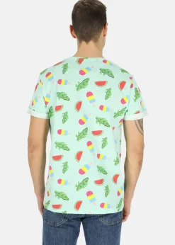 Best Blount & Pool Tropical Pocket Tee Mint Crocodile