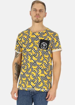 Hot Blount & Pool Tropical Pocket Tee Yellow Graphic Banana