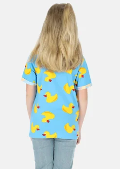 Blount & Pool Tropical Pocket Tee JR Blue Yellow Duck