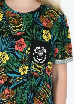 Online Blount & Pool Tropical Pocket Tee JR Toteme Palm Black