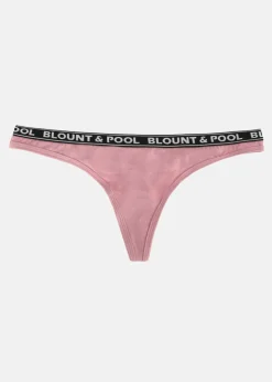 Best Blount & Pool Tropical String 4-pack Black Ice Cream/Dusty Rose/Turquoise Flamingo/ White