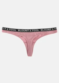 Best Blount & Pool Tropical String 4-pack Black Ice Cream/Dusty Rose/Turquoise Flamingo/ White