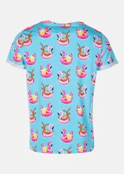 Clearance Blount & Pool Tropical Tee Turquoise Pool Party