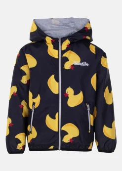 Clearance Blount & Pool Tropical Wind Jacket JR Black Yellow Duck