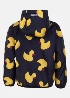 Clearance Blount & Pool Tropical Wind Jacket JR Black Yellow Duck