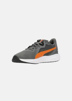 Puma Twitch Runner Jr Cool Dark Gray-Rickie Orange