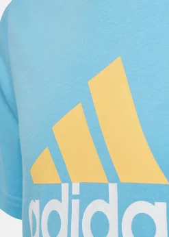 Outlet Adidas U BL 2 TEE SEBLBU/SEMSPA/WHITE