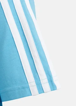 Adidas U 3S TEE SEBLBU/WHITE