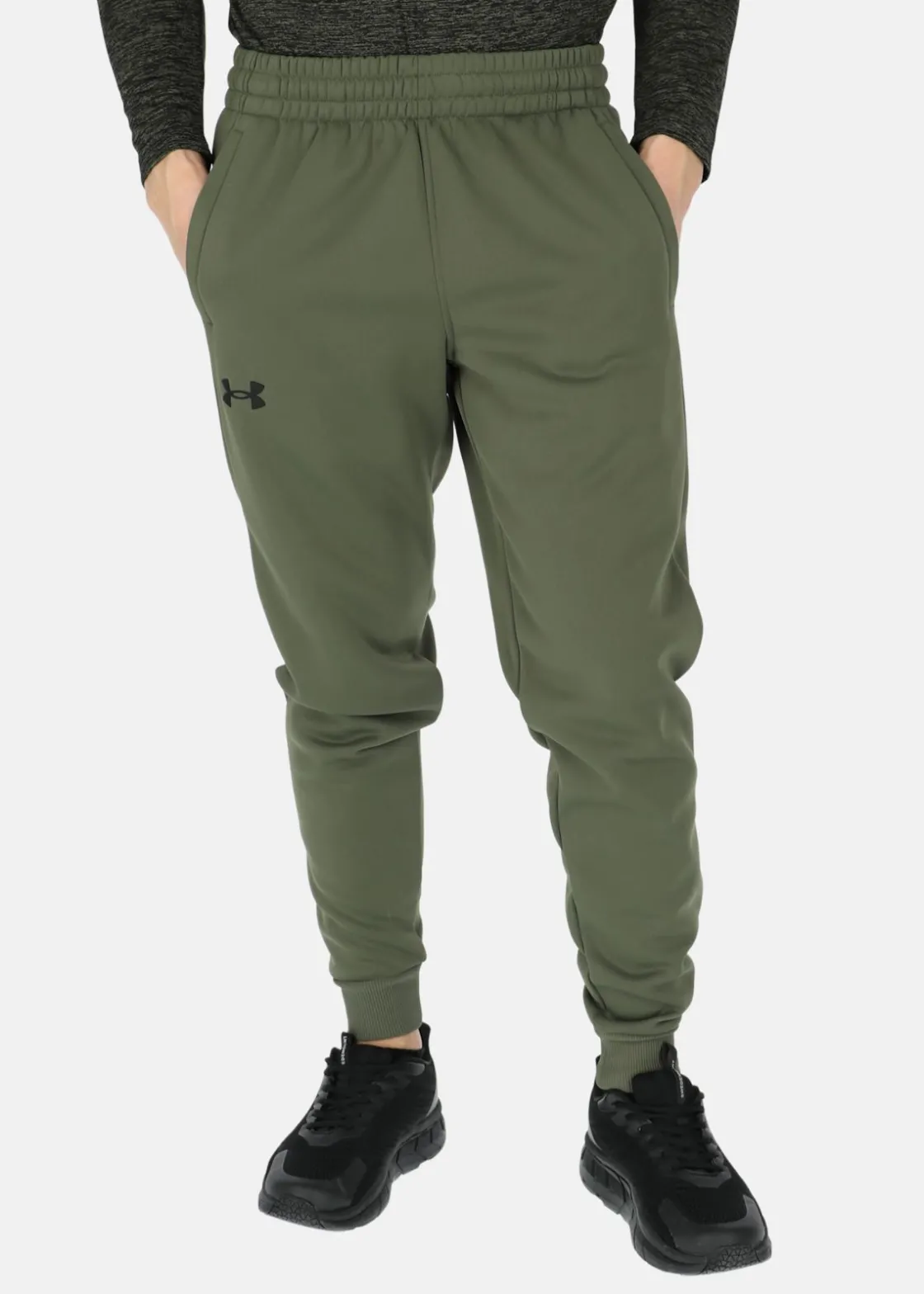 New Under Armour UA Armour Fleece Joggers Marine OD Green