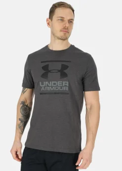 Sale Under Armour UA GL FOUNDATION SS CHARCOAL MEDIUM HEAT