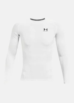 Outlet Under Armour UA HG Armour Comp LS White