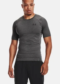 Best Under Armour UA HG Armour Comp SS Carbon Heather
