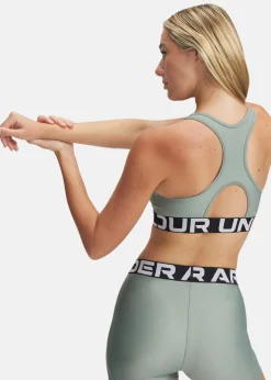 Under Armour UA HG Mid Branded Silica Green