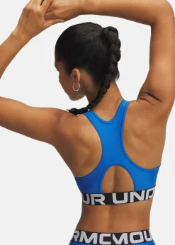 Under Armour UA HG Mid Branded Blue Atlantis