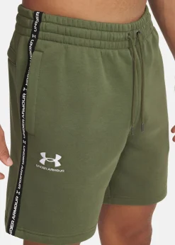 Under Armour UA Icon Fleece Short Taping Marine OD Green