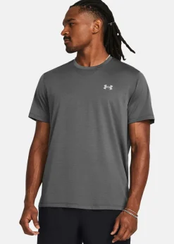 Best Under Armour UA LAUNCH SHORTSLEEVE Gray