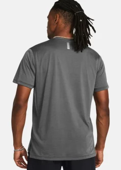 Best Under Armour UA LAUNCH SHORTSLEEVE Gray